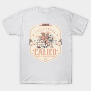 Calico California wild west town T-Shirt